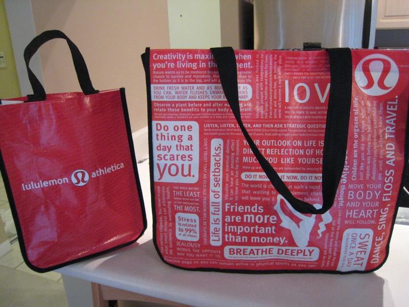 lululemon bags