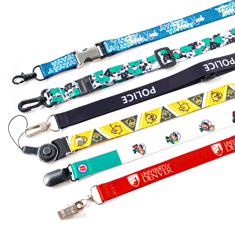 custom printed lanyard