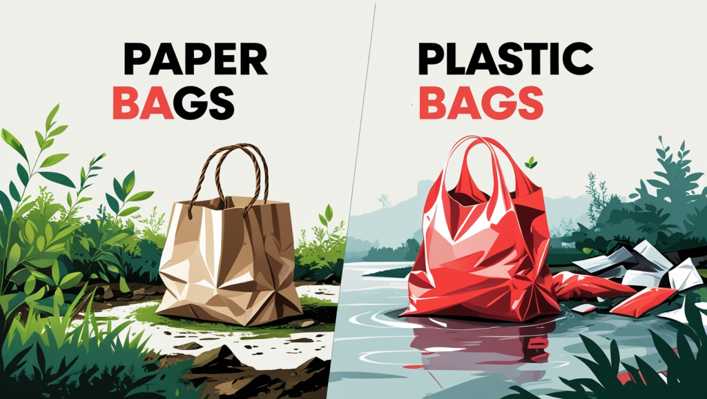 Paper Bags vs. Plastic Bags