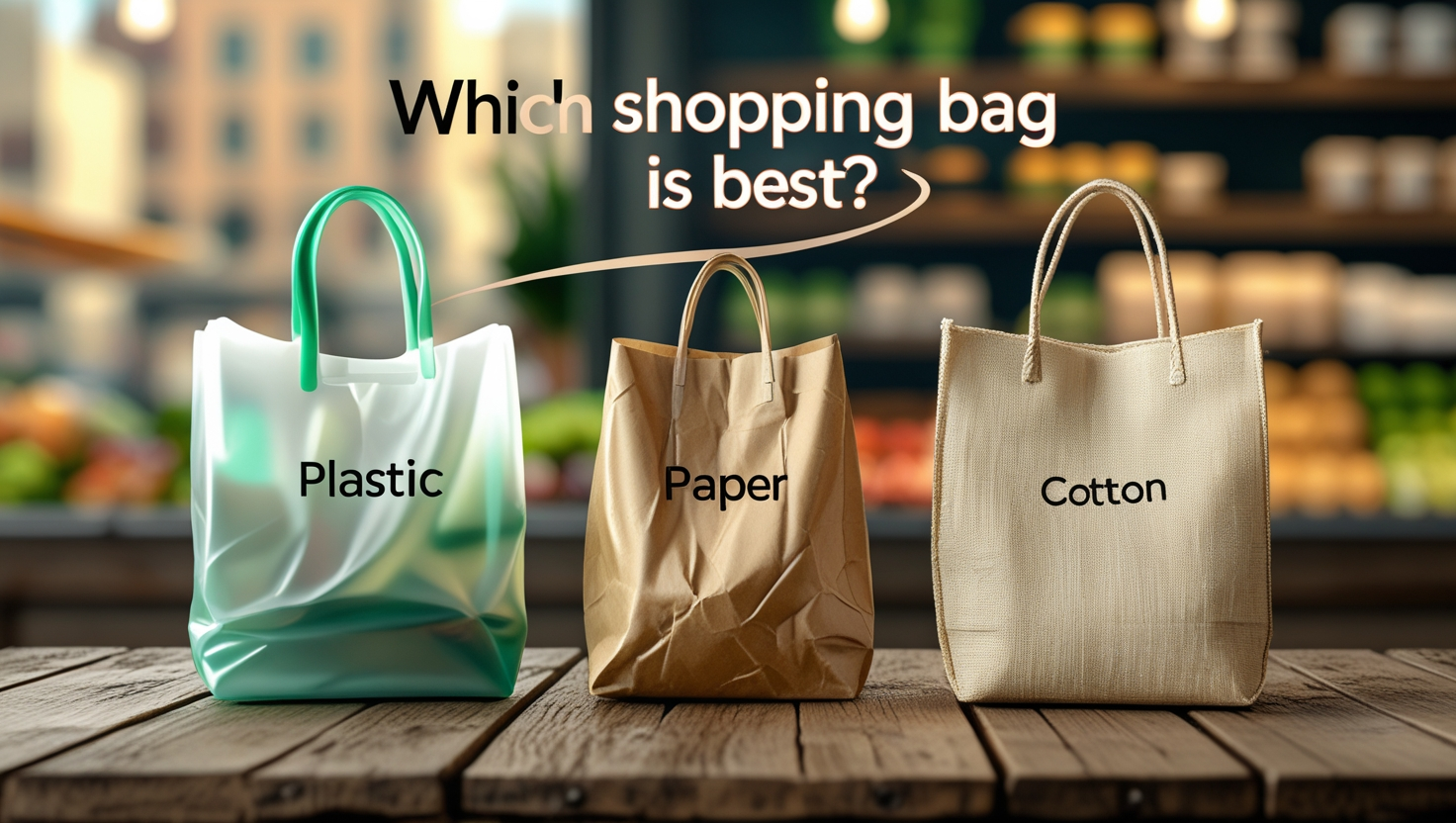Plastic, Paper, or Cotton: Which Shopping Bag is Best?